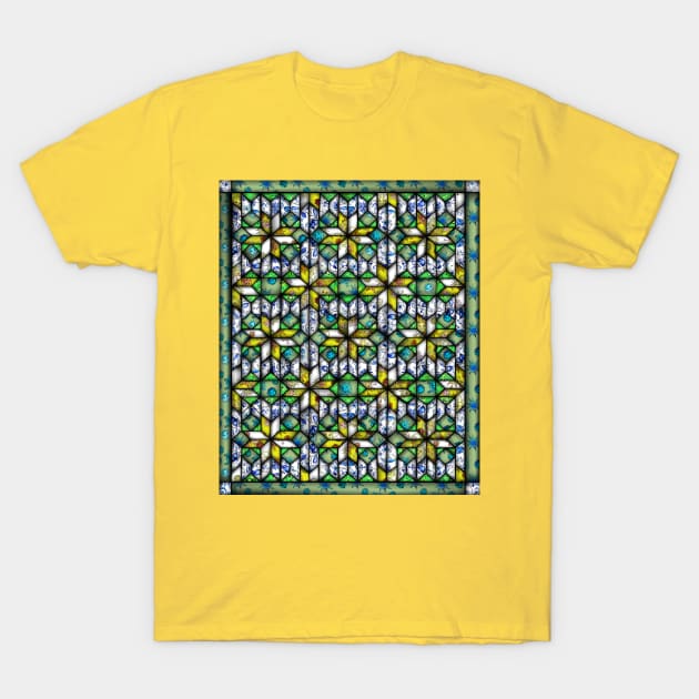 Spring Quilt T-Shirt by Zodiart